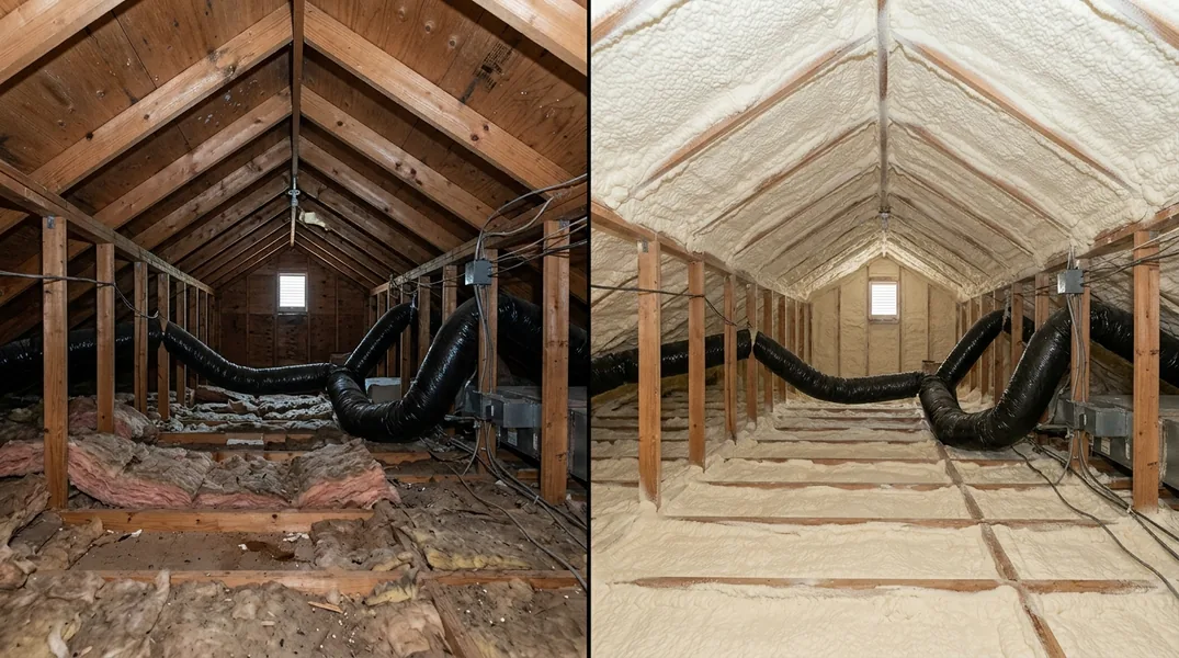 Open Cell vs Closed Cell Spray Foam: Which Fits Your Savannah Home?