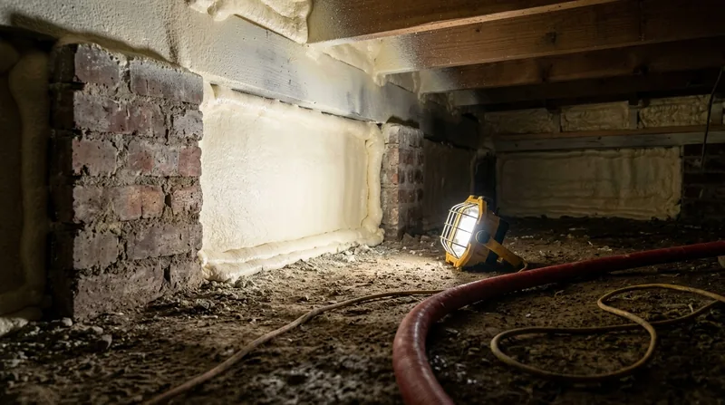 Crawl Space Spray Foam Insulation Savannah