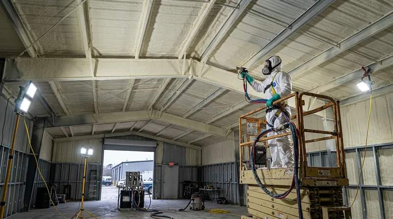Metal Building & Barndominium Spray Foam Savannah